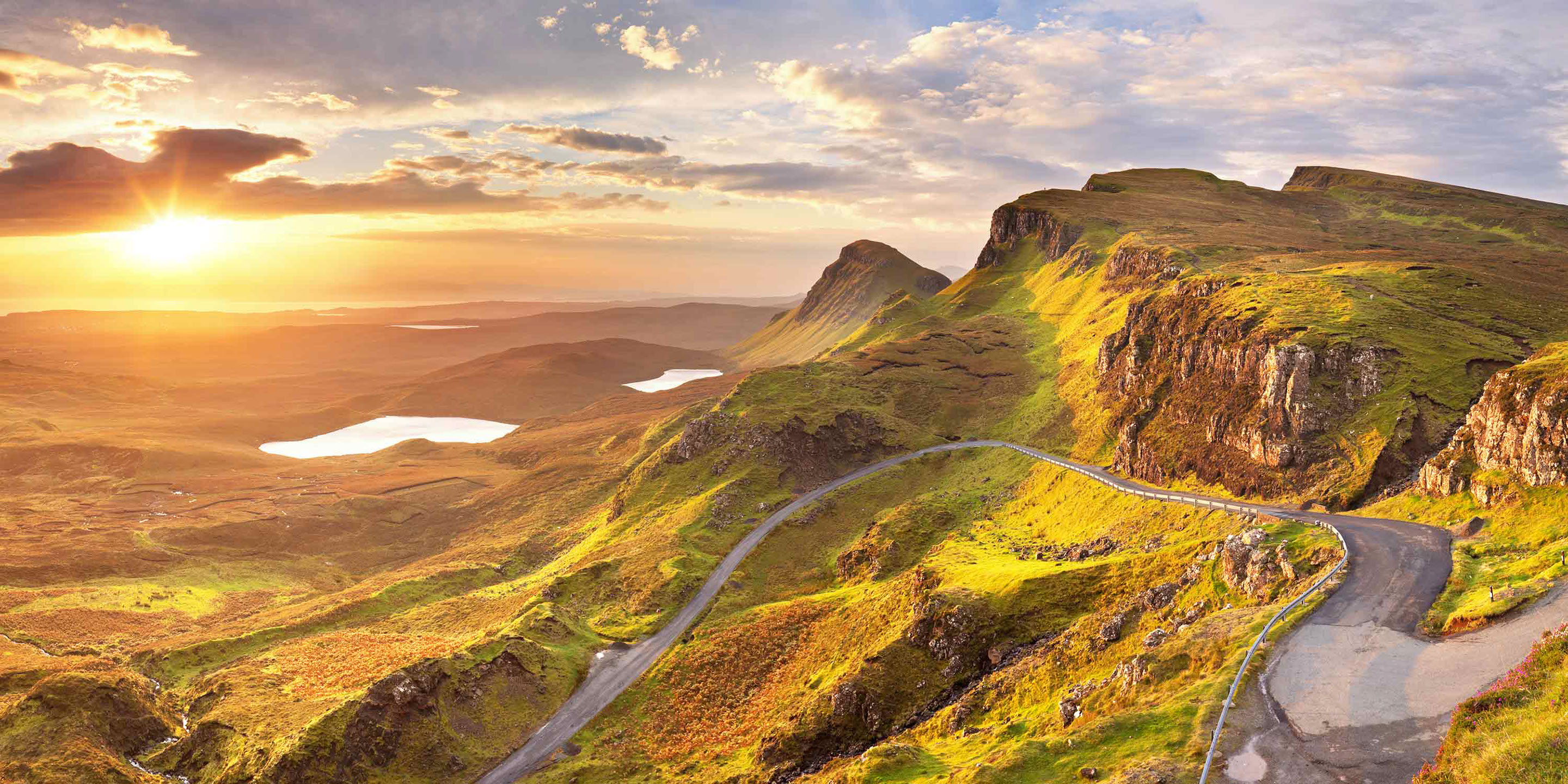 Explore the Quiraing when you stay at our sea view luxury self catering accommodation in Portree