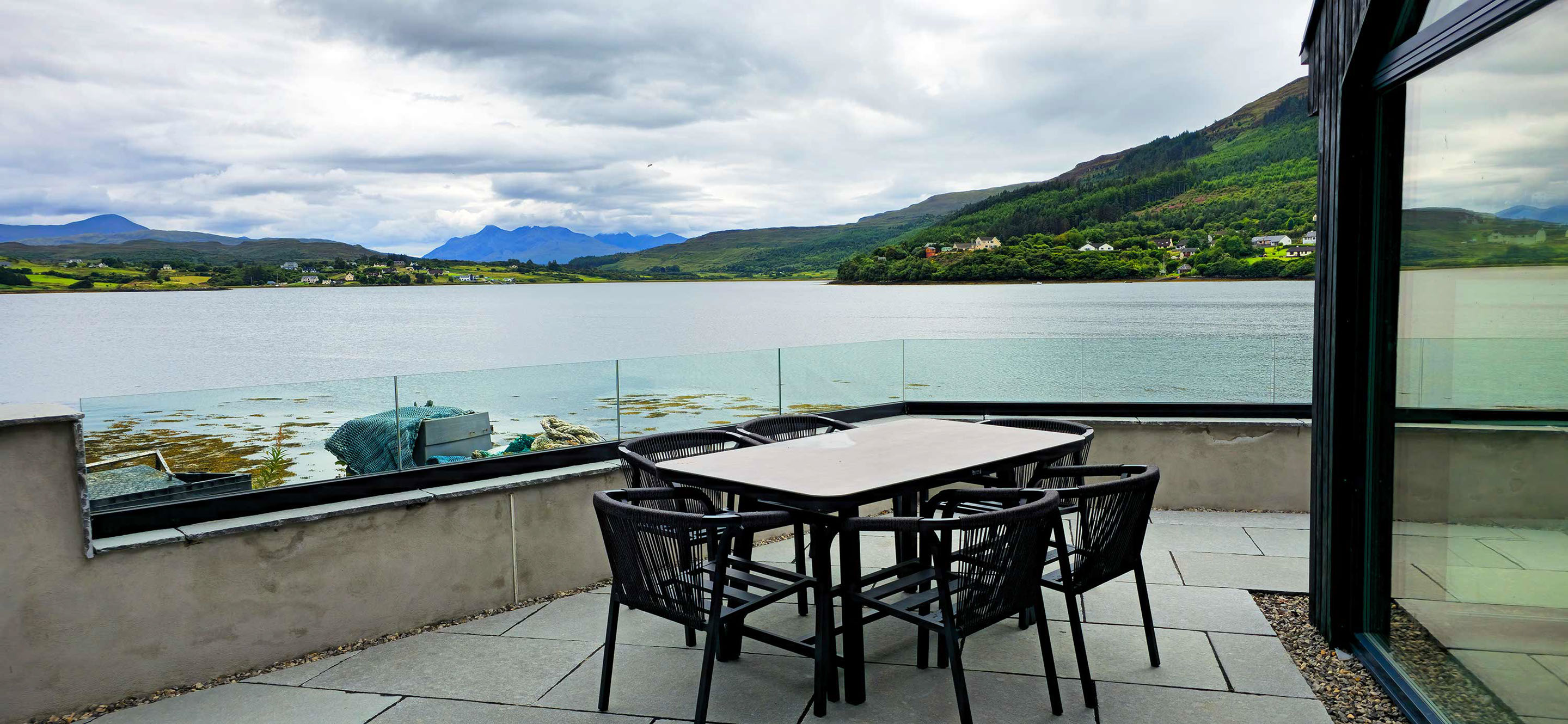 Enjoy sea views of the Isle of Skye when you book a stay at Stay in Portree Bay luxury self catering accommodation